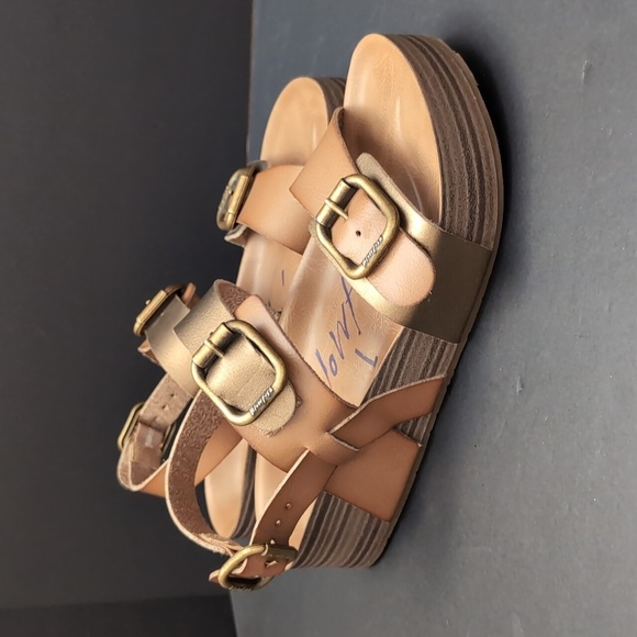 Blow Fish Malibu Munich Brown Woman's Sandals,Size 6. - Picture 3 of 9